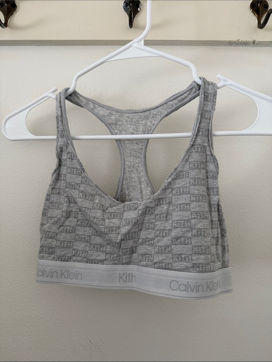 Kith Other - Kith Heather Gray Logo Racerback Bralette